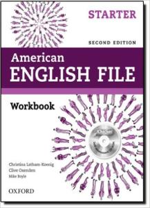 American English File 2E Starter Workbook+ cd
