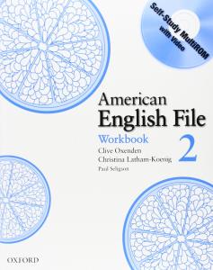 American English File 2 Workbook: with Multi-ROM