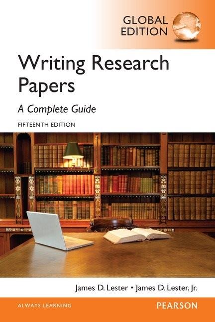 Writing Research Papers A Complete Guide