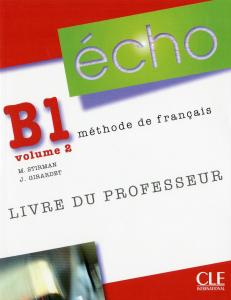ECHO B1 volume 2 LIVRE DU PROFESSEUR