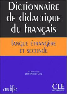 dictionnaire de didactique du frqncais