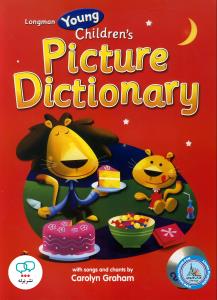 Longman young childerens pictures dictioonary  قرمز
