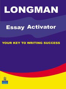 - Longman Essay Activator - Your Key to Writing Success