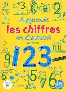 j'apprends les chiffres en dessinant
