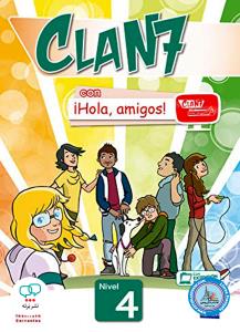 Clan 7 con ¡Hola amigos! 4- Libro del alumno+ Cuaderno de actividades+DVD