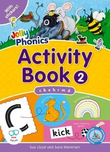 jolly  phonics activity book with stickers!2