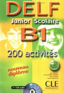 DELF B1 junior scolaire : Avec livret de corriges ) [