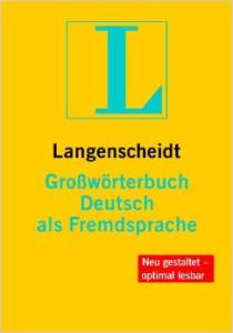 Langenscheidt GroBworterbuch Deutsch als Fremdsprache