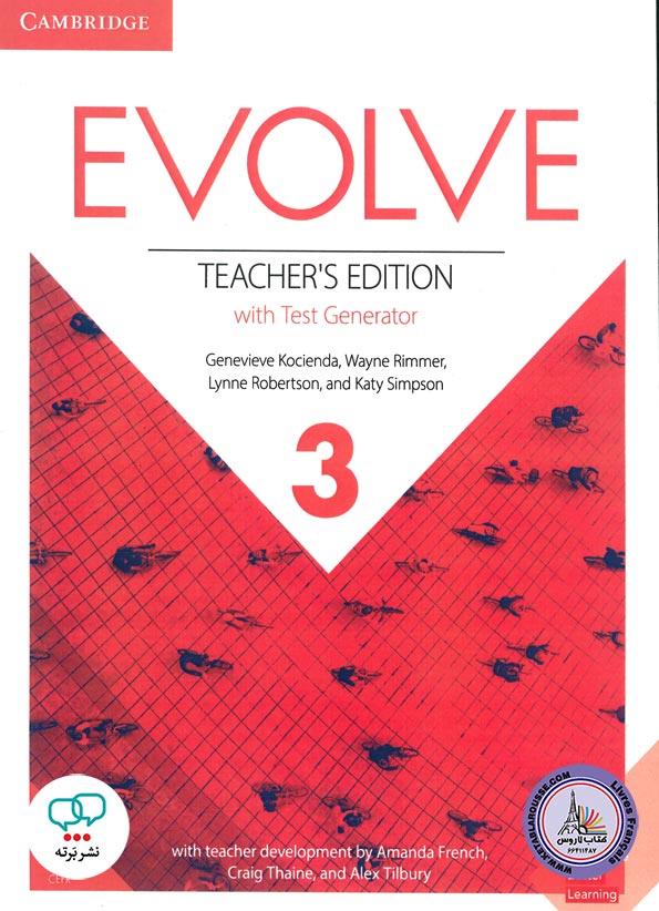 کتاب Evolve Level 3 Teacher’s Edition with Test Generator
