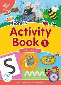 jolly  phonics activity book with stickers!1