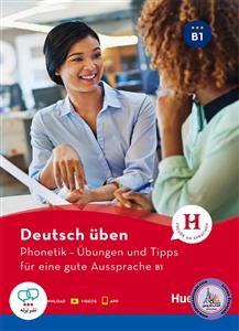 کتاب آلمانی Deutsch uben Phonetik Ubungen und Tipps fur eine gute Aussprache B1